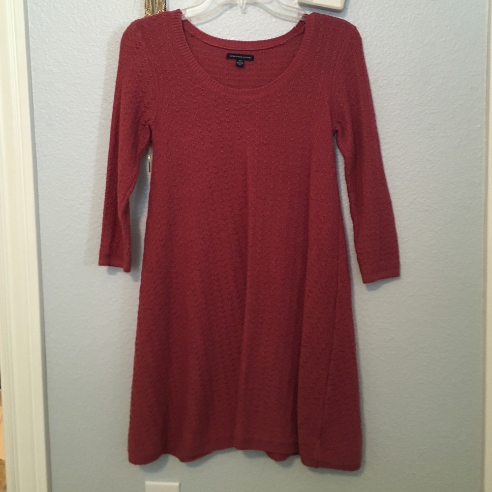 *PRICE DROP* Red Sweater Dress American Eagle